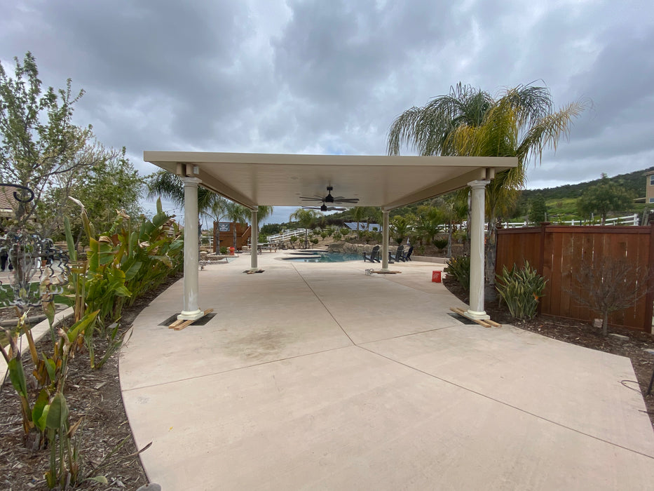 Freestanding Non-Insulated Complete Patio Kit