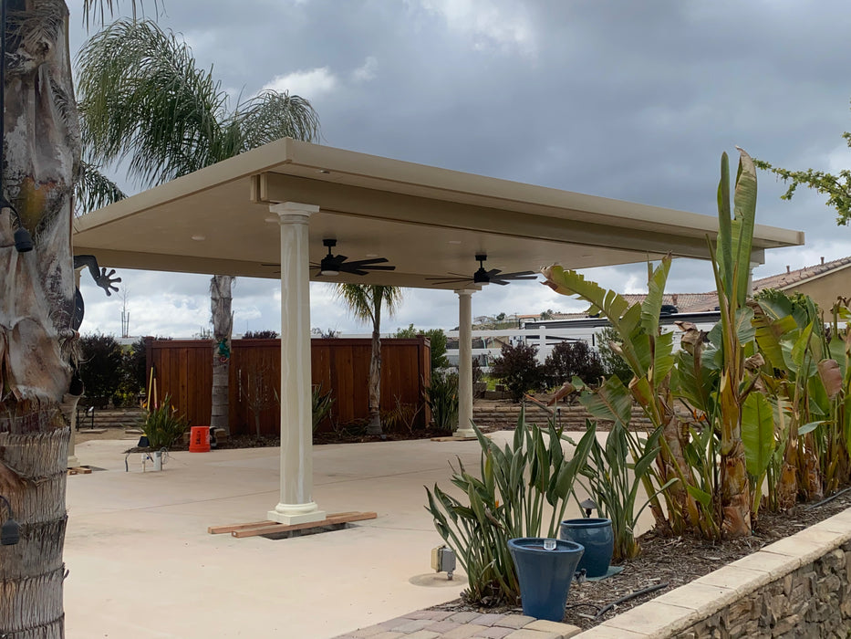 Freestanding Non-Insulated Complete Patio Kit