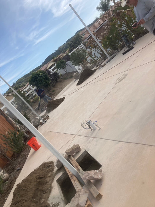Freestanding Non-Insulated Complete Patio Kit