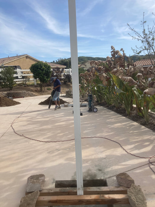 Freestanding Non-Insulated Complete Patio Kit