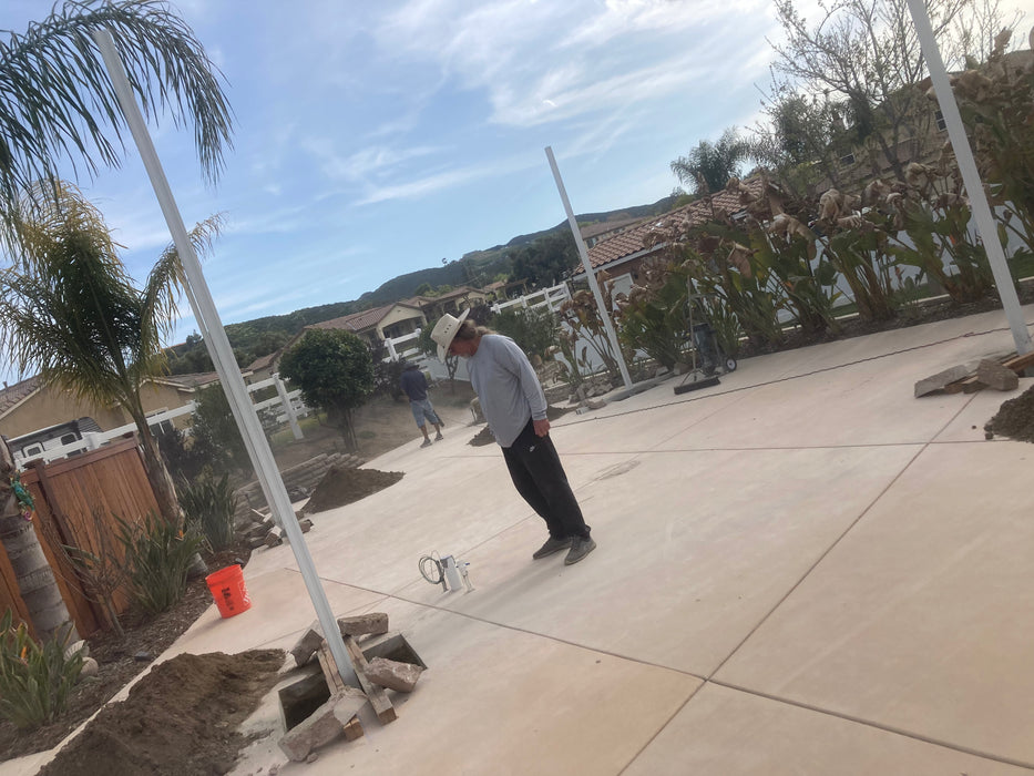 Freestanding Non-Insulated Complete Patio Kit