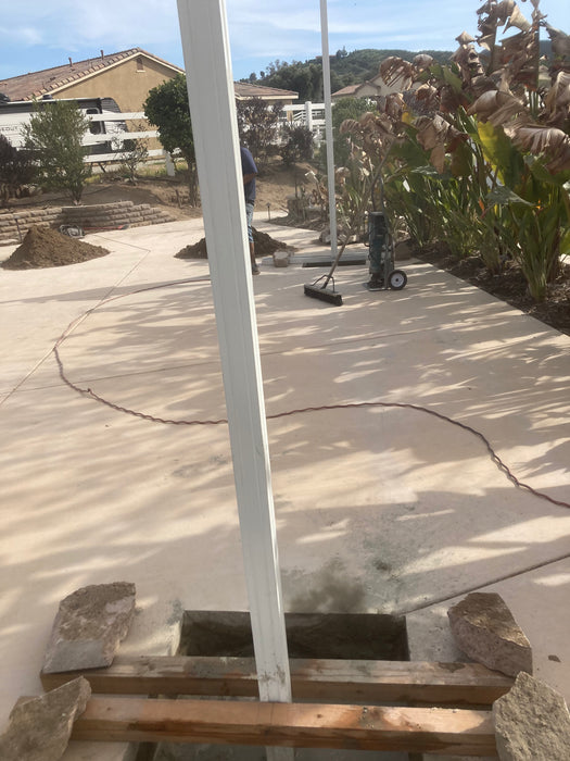 Freestanding Non-Insulated Complete Patio Kit